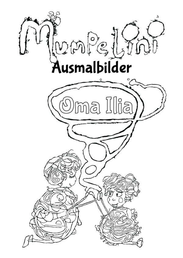 Ausmalbilder zu "Oma Ilia" - Image 2